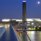 Nachtelijk zich op de Tate Modern
